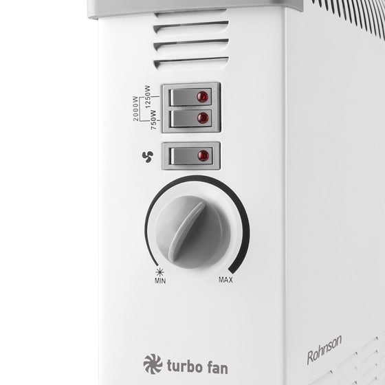 ROHNSON MOD R-084 TURBO 2000W Θερμοπομπός Δαπέδου image 1