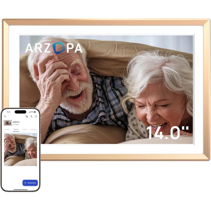 ARZOPA Ψηφιακή Κορνίζα Arzopa D14 14 - Χρυσό