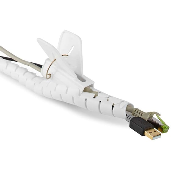 Διαχειριστής Καλωδίων Nedis Spiral Sleeve CMSW2832WT200 - Λευκό image 5