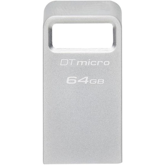 Kingston DataTraveler Micro 64GB USB 3.2 - Ασημί image 0
