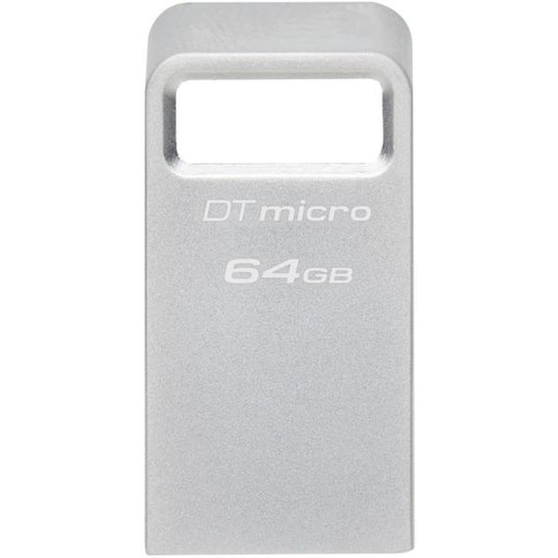 KINGSTON Kingston DataTraveler Micro 64GB USB 3.2 - Ασημί