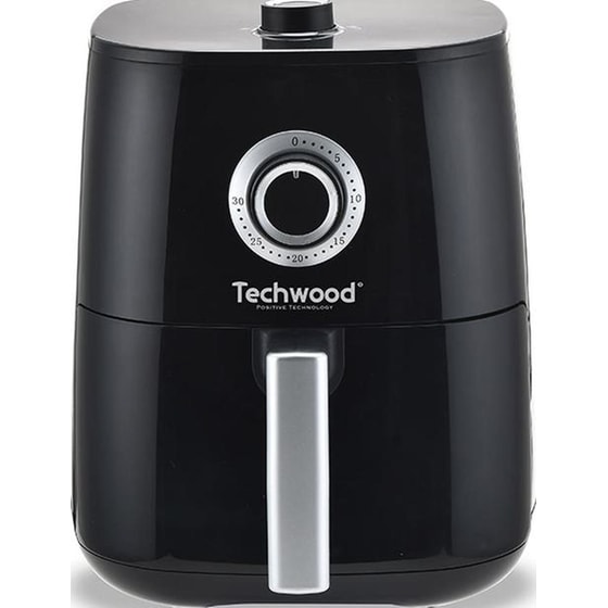 TECHWOOD TFR456SH με Αποσπώμενο Κάδο 1300 W 4 L Μαύρο Φριτέζα Αέρος image 0