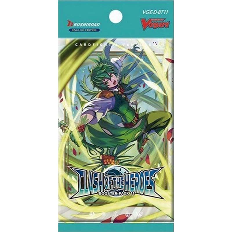 Cardfight!! Vanguard Booster Will Dress D-BT11: Clash Of The Heroes