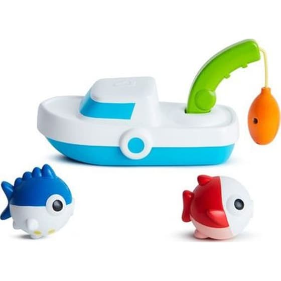 Παιχνίδια Μπάνιου Munchkin Deep Sea Fishin' Bath Boat - 3 τμχ image 1