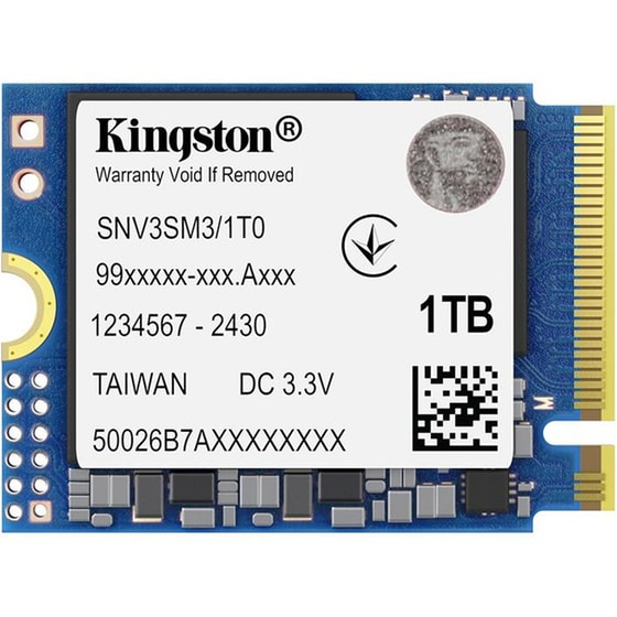 Kingston NV3 SSD 1TB M.2 2230 NVMe PCIe 4.0 image 0