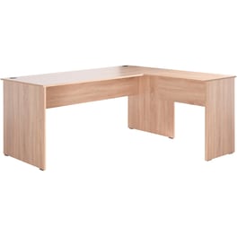 Γωνιακό Γραφείo 24Mall Miracolo από Μοριοσανίδα 114x72x75 cm - Μπεζ