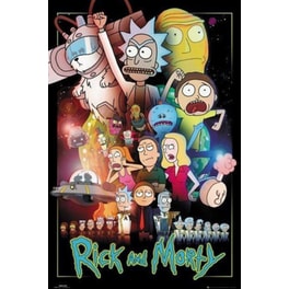 Αφίσα Rick And Morty Wars Κάθετη 61x92 cm