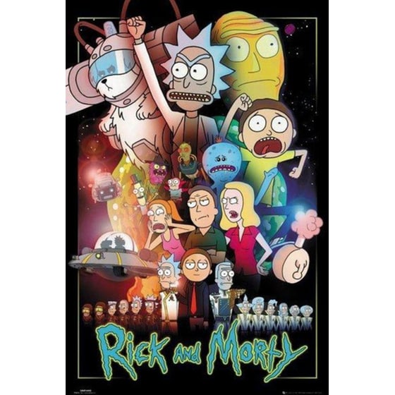 Αφίσα Rick And Morty Wars Κάθετη 61x92 cm image 0