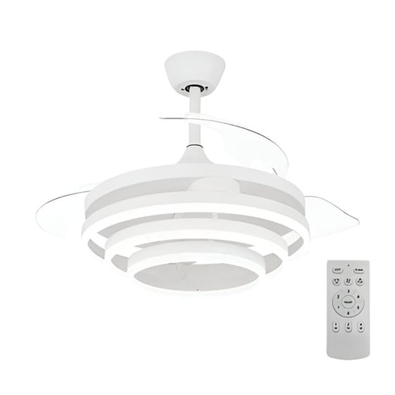 POWERTECH HLL-0112 72w 106 cm με Φως Ανεμιστήρας Οροφής image 0