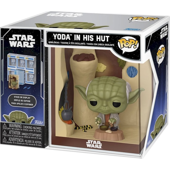 Funko Pop! Book Nook Star Wars – Yoda in His Hut image 1