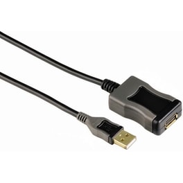 Cable Hama Usb-A 2.0 Extension 5m - Γκρι