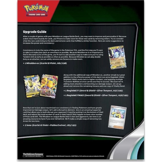 Pokémon TCG: Miraidon ex League Battle Deck image 4