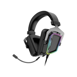 Patriot Viper V380 Gaming Ενσύρματα Ακουστικά USB με RGB Φωτισμό - Μαύρα