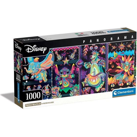 Παζλ Clementoni Panorama High Quality Collection Disney Classics (1000 Κομμάτια) image 0