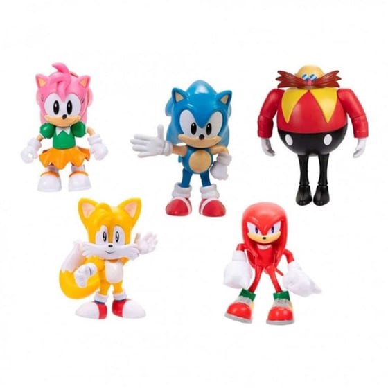Jakks Pacific Sonic The Hedgehog Σετ Φιγούρες 6.5 Εκ 5 Τεμ - (JPA41452) image 1