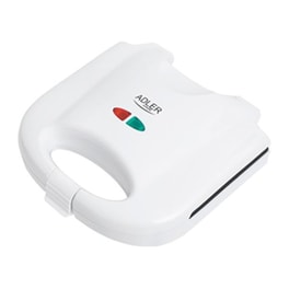 ADLER AD-301 700W Λευκή Τοστιέρα
