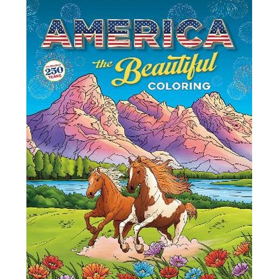 America the Beautiful Coloring image 0