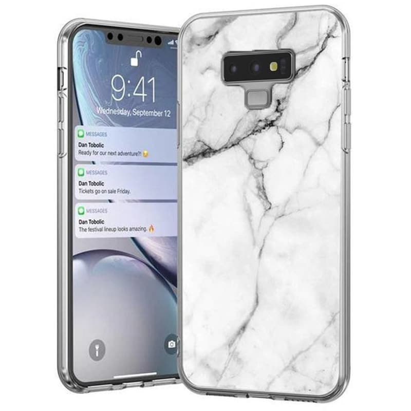 WOZINSKY Θήκη Samsung Galaxy Note 9 - Wozinsky Marble Case - White