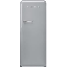 SMEG FAB28RSV6 270 Lt Ασημί Ψυγείο Μονόπορτο