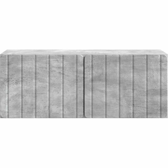 Επιτοίχιο Έπιπλο Τηλεόρασης VidaXL 78.5x31x30 cm - Γκρι image 5