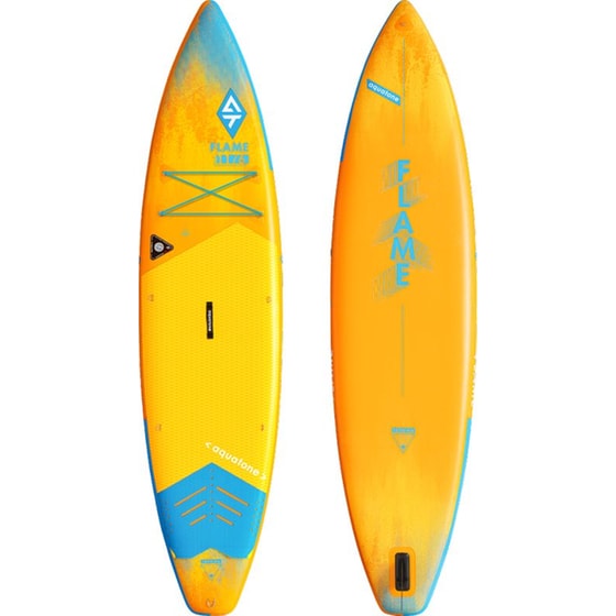 Φουσκωτή Σανίδα SUP Aquatone 350 x 81 - Πορτοκαλί image 2