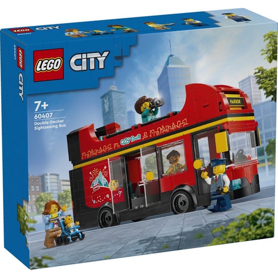 LEGO® City Red Double-Decker Sightseeing Bus (60407) image 0