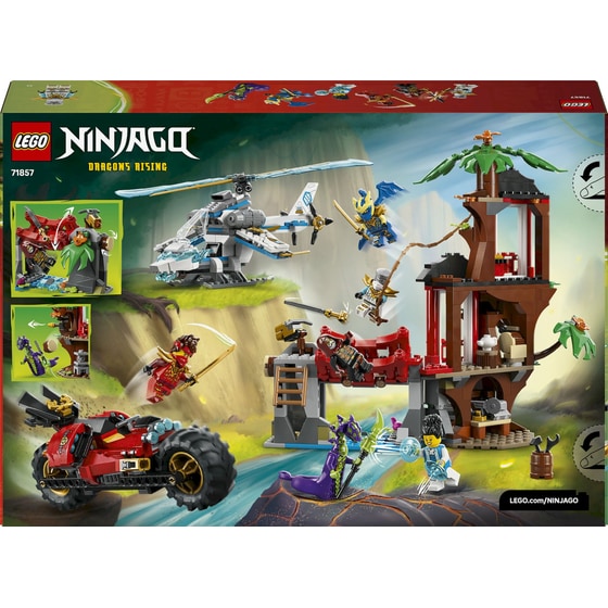 LEGO® NINJAGO® Μάχη στο Δεντρόσπιτο με Νίντζα Οχήματα (71857) image 8