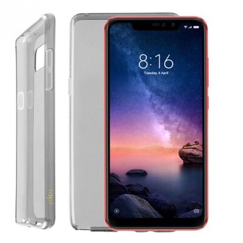 IDOL 1991 Θήκη Xiaomi Redmi Note 6 Pro - Idol 1991 Air Slimcolor - Διάφανο Γκρι