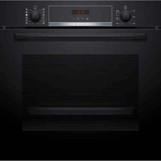 BOSCH PKE61RBA2E & HQA574BB3 71 Lt Μαύρο Εντοιχιζόμενος Σετ Φούρνος και Εστία image 1