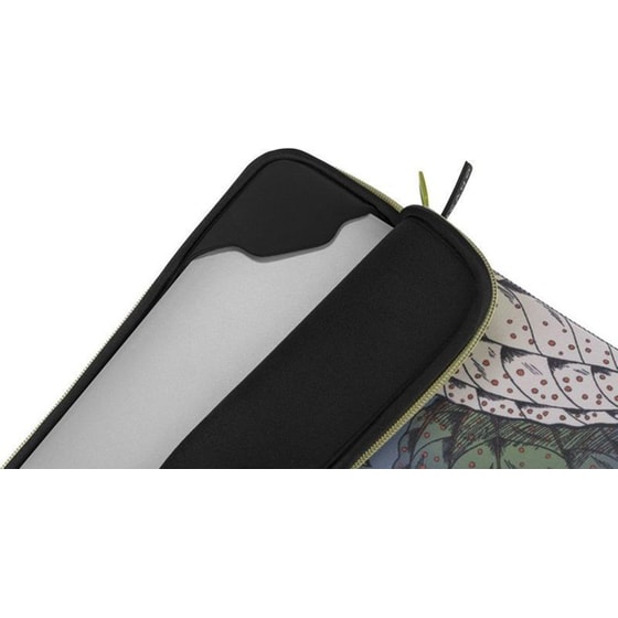 Τσάντα Laptop Schizzo Foglie 12" - Γκρι / Μπλε image 5