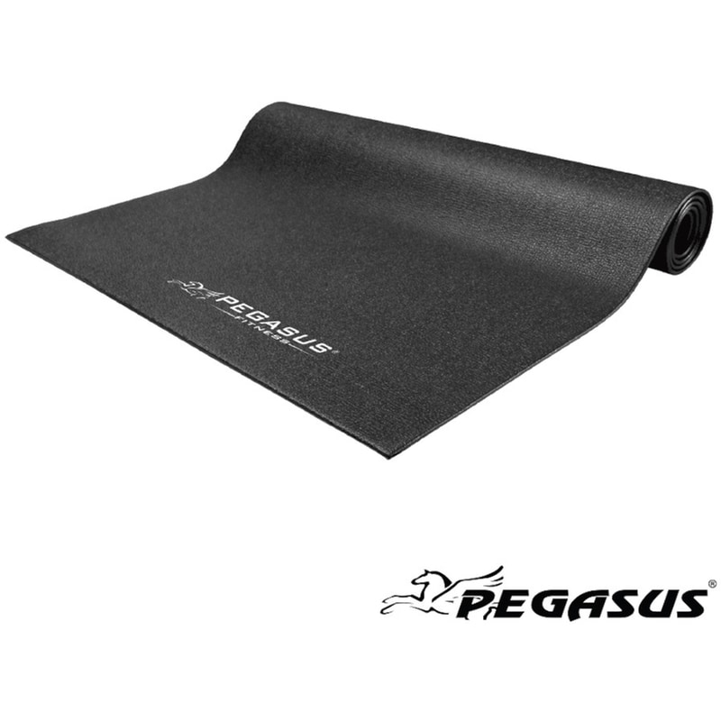 PEGASUS Δάπεδο Γυμναστικής Pegasus B-3076 από Λάστιχο 200x100x0.6cm - Μαύρο