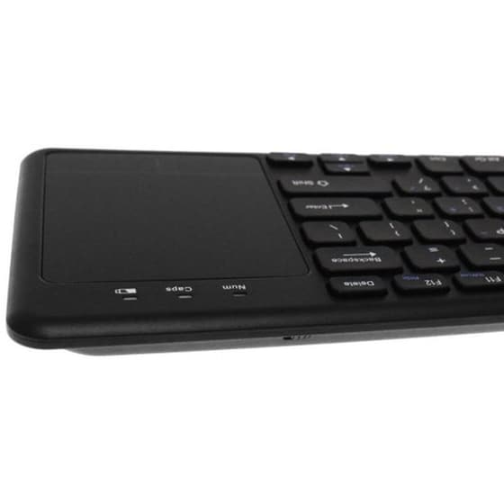 ANDOWL Q-WK808 Ασύρματο Πληκτρολόγιο με Touchpad - Μαύρο (US) image 1