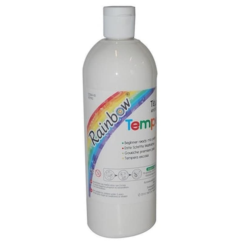 WUXI PHOENIX ARTIST MATERIALS IMP & EXP CO., LTD Rainbow Τέμπερα Λευκή 500ml