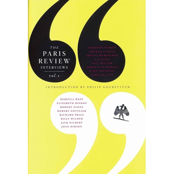 The Paris Review Interviews Vol 1 image 0