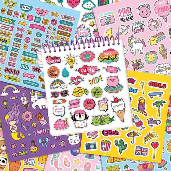 AS Company Sticker Book Τετράδιο Με 500 Αυτοκόλλητα image 6