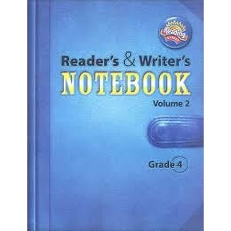 Reading 2011 International Edition Readers and Writers Notebook Grade 4 Volume 2