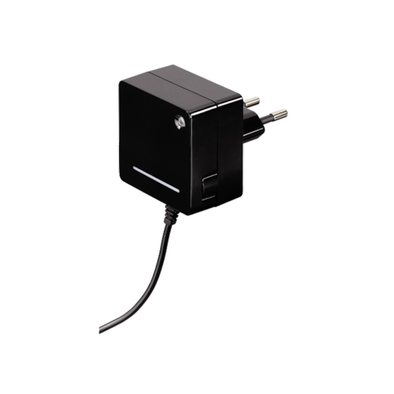 Φορτιστής Πρίζας Hama 230 V με Καλώδιο microUSB με φωτάκι νυχτός - Μαύρο image 1