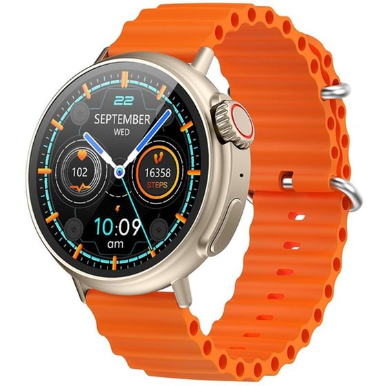 Smartwatch Hoco Y18 38mm V5.1 - Πορτοκαλί image 2