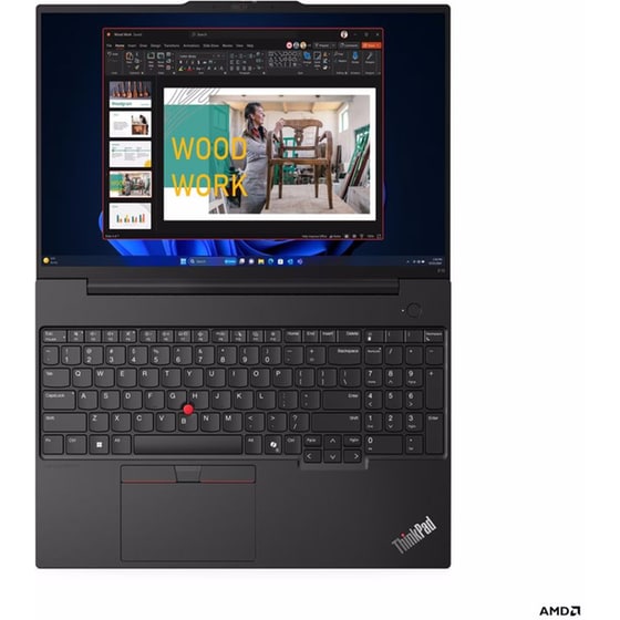 Lenovo ThinkPad E16 Gen 2 16'' FHD+ IPS (Ryzen 7-7735HS/32 GB/1 TB SSD/Radeon 680M Graphics/Windows 11 Pro) Laptop image 3
