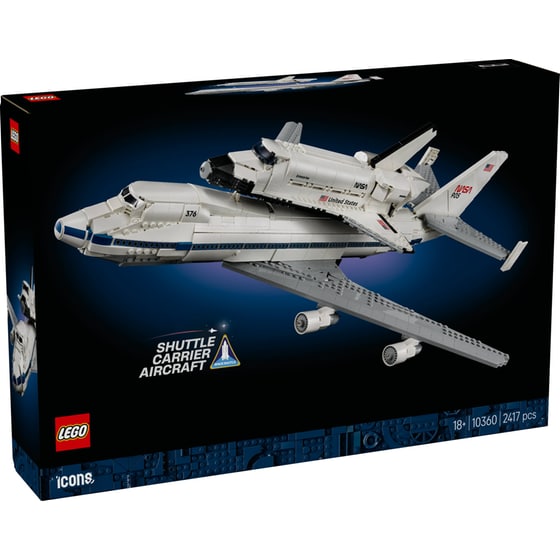 LEGO® Icons Shuttle Carrier Aircraft (10360) image 0