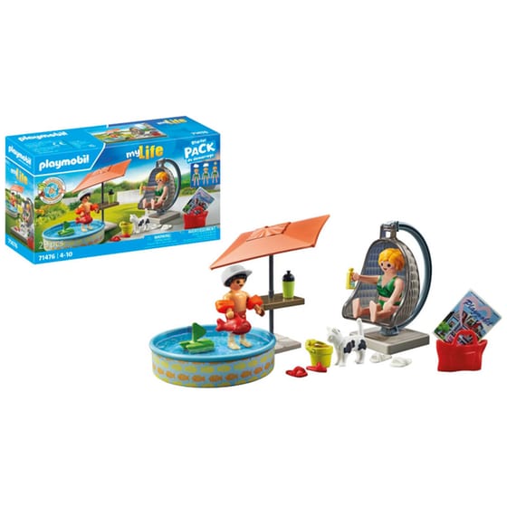 PLAYMOBIL® My Life Starter Pack Διασκέδαση στον κήπο (71476) image 1