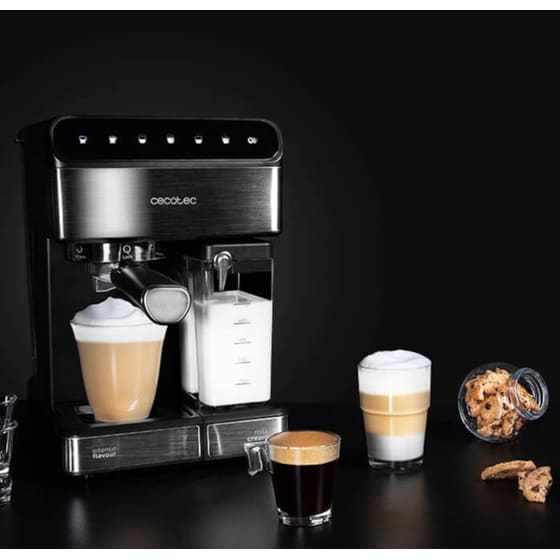 CECOTEC Espresso Power Instant-ccino 20 Touch Serie Nera CEC-01558 1350 W 20 bar Μαύρο Μηχανή Espresso image 8