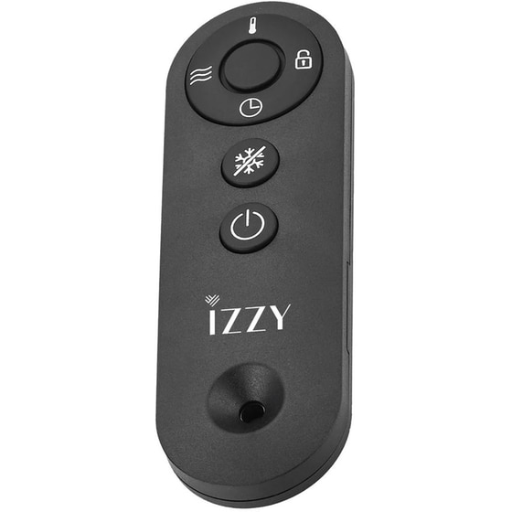 IZZY IZ-9089 2200W Θερμοπομπός Μαύρος image 1