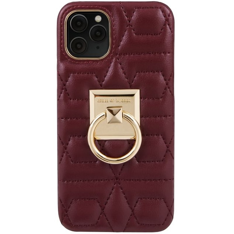 IDEAL OF SWEDEN Θήκη Apple iPhone 11 Pro/XS/X - Ideal Of Sweden Statement Case - Quilted Ruby