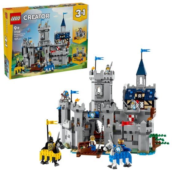 LEGO® Creator 3in1 Medieval Horse Knight Castle (31168) image 1