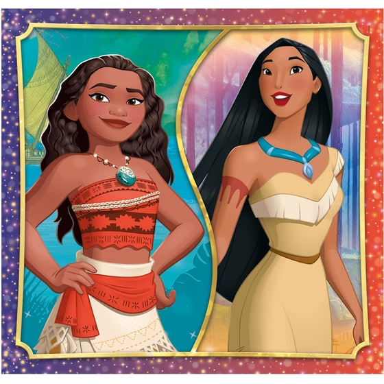 Παιδικό Παζλ Clementoni Super Color Disney Princess (3x48 Κομμάτια) image 4