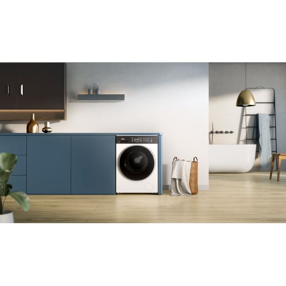 MIDEA MF205W90BA30/W-GR&nbsp;9 kg 1.400 Στροφές Λευκό Πλυντήριο Ρούχων image 10