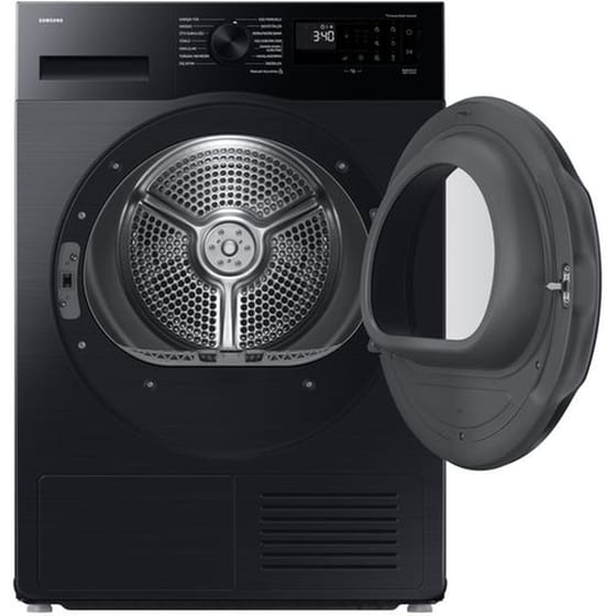 SAMSUNG DV90DG52A0ABLE 9 kg με Αντλία Θερμότητας Μαύρο Στεγνωτήριο Ρούχων image 4