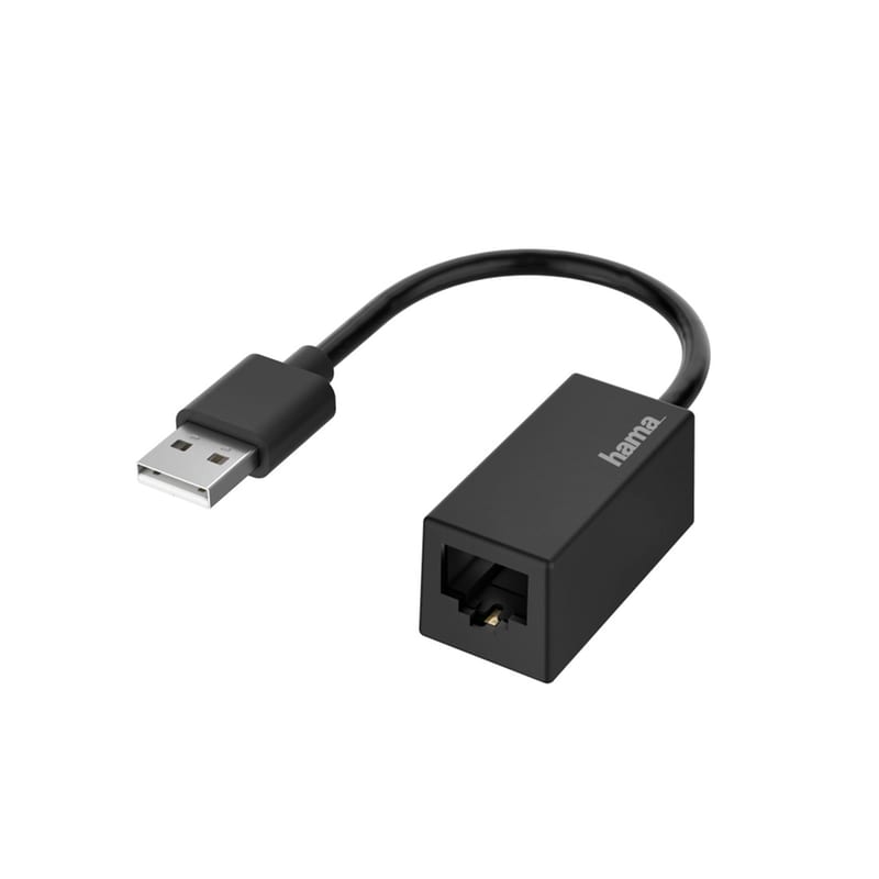 HAMA Αντάπτορας Hama USB-A male σε Ethernet female