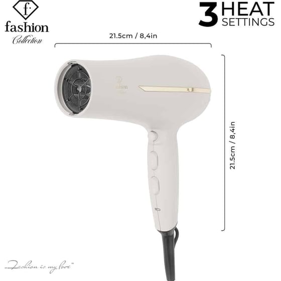 BERLINGER HAUS FTV0145 Επαγγελματικό Πιστολάκι Μαλλιών 2300W Μπεζ image 1